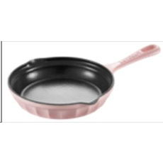 BUYDEEM Liatinová panvica 21 cm, model CP542, Farba ružová BUYDEEM Liatinová panvica 21 cm, model CP542, Farba ružová