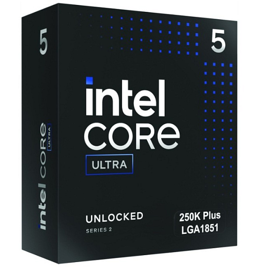 Intel® Core™Ultra 5-250K Plus processor, 5.53GHz,30MB, LGA1851, Intel® Graphics, BOX, bez chladiča