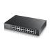 ZyXEL GS1900-24E, 24p (24Gigabit RJ45,), IPv6, WebManaged, Fanless (green), Desktop