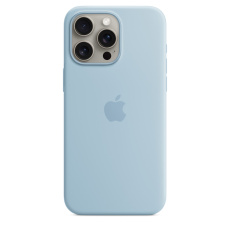 Apple iPhone 15 Pro Silicone Case with MagSafe - Light Blue