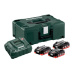 Metabo Basic-Set 3 x LiHD 4.0 Ah + ML          