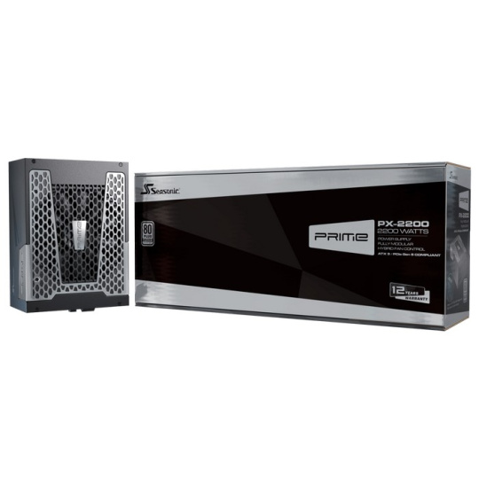 Zdroj 2200W, Seasonic Prime PX-2200 80PLUS Platinum, Modular, ATX 3.1