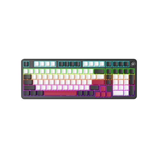 Lorgar KBA4195BK, mechanická herná klávesnica, 101 klávesov, Toxic Purple Switch, Hot-Swap, RGB, USB-C Lorgar KBA4195BK, mechanická herná klávesnica, 101 klávesov, Toxic Purple Switch, Hot-Swap, RGB, USB-C