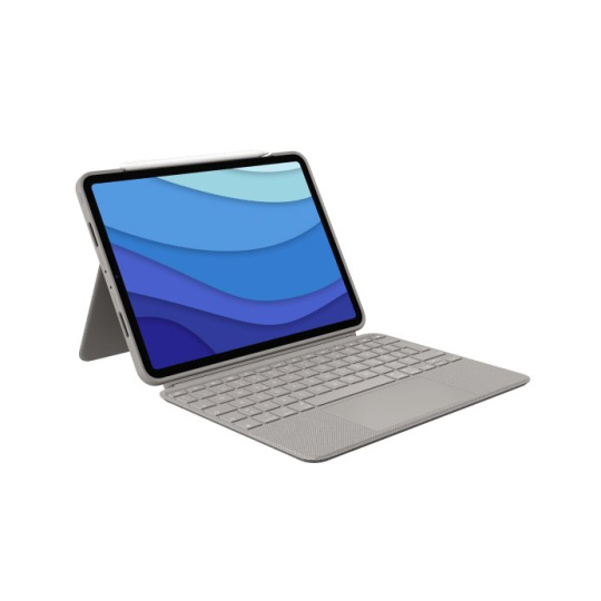 Logitech® Combo Touch for iPad Pro 11-inch (1st, 2nd, 3rd and 4th generation) - SAND - US - INTNL