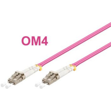 opt. duplex patch kábel 50/125, OM4, LC/LC, 3m