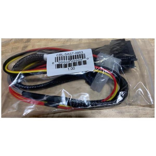 CBL-SAST-0953 Cable Slimline x8 to PCIe 2x SFF-8639 & Power