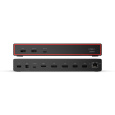 Lenovo ThinkPad USB4 Dock 5000 - PD100W (2x DP, 1x HDMI, 1x RJ45, 2x USB-C,4xUSB-A adapter) pripojit max 4x LCD