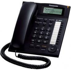 Panasonic KX-TS880FXB jednolinkovy telefon / cierny