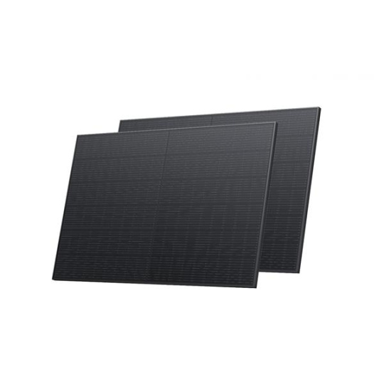 EcoFlow sada dvoch 400W pevných solárnych panelov