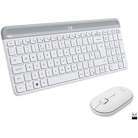 Logitech® MK470 Slim Wireless Combo - OFFWHITE - SK/CZ Logitech® MK470 Slim Wireless Combo - OFFWHITE - SK/CZ
