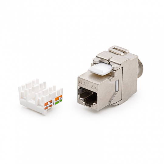 Keystone Jack, Category 6A, RJ45/s