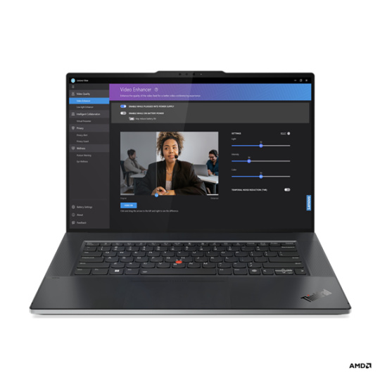 Lenovo TP Z16 G2, Ryzen 7 PRO 7840HS, 16.0˝ 3840x2400 WQUXGA/Touch, RX 6500M/4GB, 32GB, SSD 1TB, W11Pro, lesklý, 3y PS