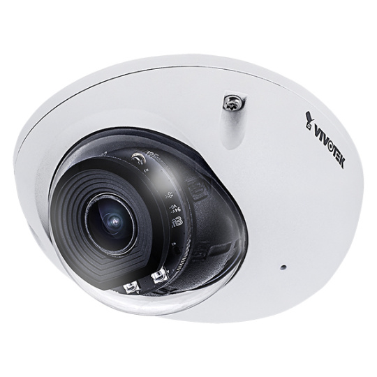 VIVOTEK 1920x1080 (FullHD) až 30sn/s, H.265, obj. 2.8mm (108°), PoE, DI/DO, Mic., Smart IR 20m, SNV, WDR 120dB,  MicroSDXC slot, 3