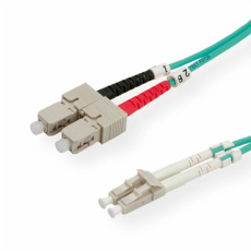 Fiber kábel LC-SC,10m Duplex OM3(50/125µm)
