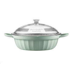BUYDEEM multifunkčný hrniec z hliníkovej zliatiny, 3,8L, 28cm, model CP181,farba zelená BUYDEEM multifunkčný hrniec z hliníkovej zliatiny, 3,8L, 28cm, model CP181,farba zelená