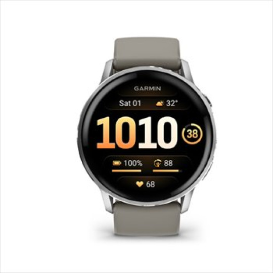 Garmin VENU 4 - 45mm, Silver + Gray
