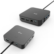 i-tec USB-C HDMI Dual DP Docking Station with Power Delivery 100 W + i-tec Universal Charger 112 W