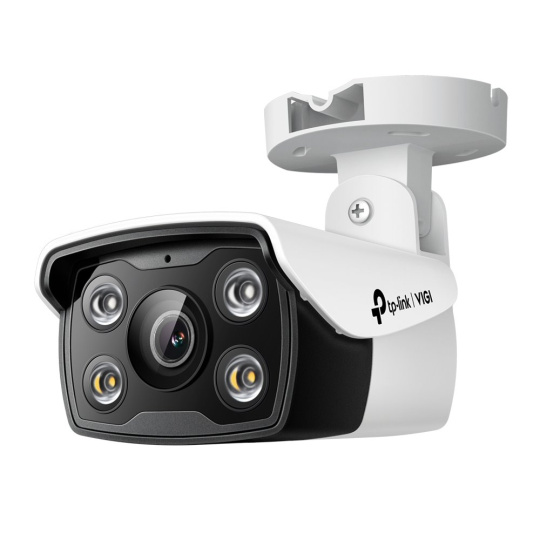 TP-LINK "3MP Outdoor Full-Color Bullet Network CameraSPEC: H.265+/H.265/H.264+/H.264, 1/2.8"" Progressive Scan CMOS, Co