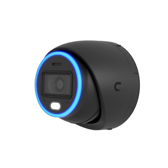Ubiquiti All-weather, vandal-proof 4K PoE+ turret camera with enhanced AI capabilities and IR and visible LEDs for night