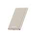 Canyon OnCharge 505, Powerbank, 5.000 mAh, in: USB-C, out: USB-C PD 20W + Wireless Magsafe 15W, ultratenká, béžová