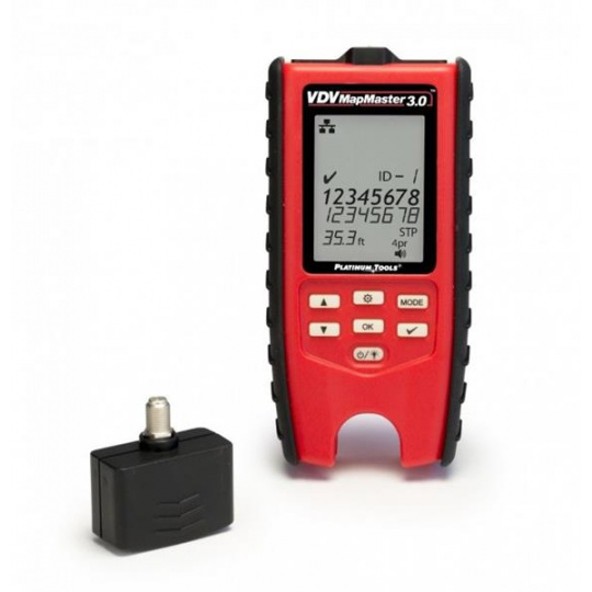 PLATINUM TOOLS VDV MapMaster 3,0® T130 tester metalických káblov