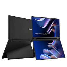 ASUS ZenScreen Duo MB14FCD 14" IPS prenosný USB-C monitor 1920x1200 5ms 350cd čierny