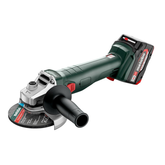 Metabo W 18 L 9-125 Quick (2x5,2Ah, ASC 55, metaBOX 165 L)