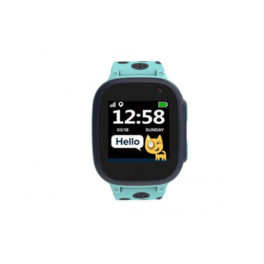 Kids smartwatch, 1.44 inch colorful screen, GPS function, Nano SIM card, 32+32MB, GSM(850/900/1800/1900MHz), 400mAh battery, compa