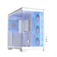 ASUS A32 PLUS WHITE ARGB TG CASE ATX 4x ARGB fan