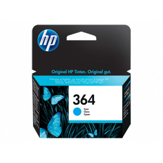 HP 364 Cyan Inkjet Print Cartridge