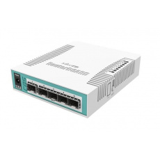 MIKROTIK RouterBOARD Cloud Router Switch CRS106-1C-5S +L5 (400MHz;128MB RAM;1x COMBO, 5x SFP) MIKROTIK RouterBOARD Cloud Router Switch CRS106-1C-5S +L5 (400MHz;128MB RAM;1x COMBO, 5x SFP)