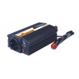 Solight invertor 12V, USB 500mA, kovový, čierny, max. zaťaženie: 300W