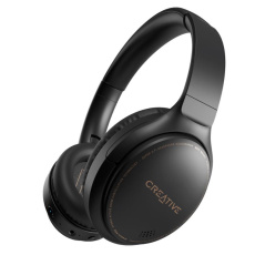 Creative ZEN HYBRID, Bluetooth slúchadlá na uši s aktívnym potlačením hluku, čierne