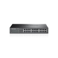 TP-LINK TL-SG1024DE 24-Port Gigabit Easy Smart Switch, 24 Gigabit RJ45 Ports,1U 13-inch Rack-mountable Steel Case