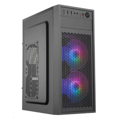 Eurocase ML N6-530B ARGB, case ATX, 2x ARGB fan, 2xUSB3.0, black Eurocase ML N6-530B ARGB, case ATX, 2x ARGB fan, 2xUSB3.0, black