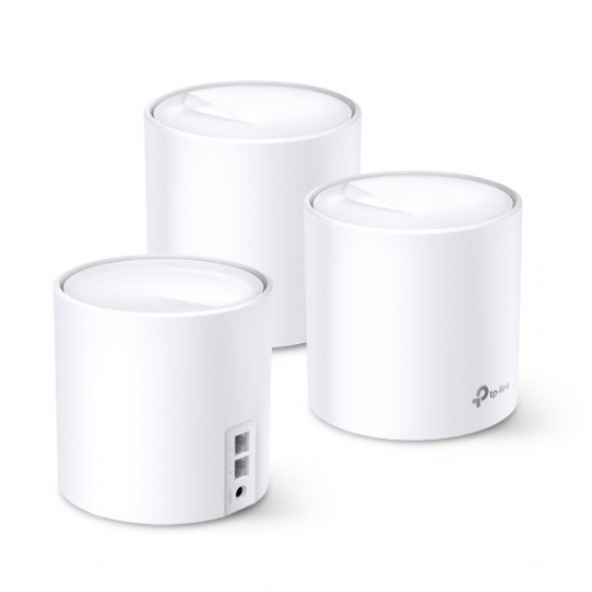 TP-LINK "AX1800 Whole Home Mesh Wi-Fi 6 UnitSPEED: 574 Mbps at 2.4 GHz + 1201 Mbps at 5 GHzSPEC: 4× Internal Antennas,