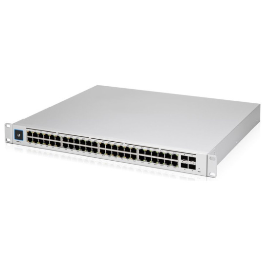 Ubiquiti A 48-port, Layer 3 Etherlighting™ switch with 2.5 GbE and PoE++ output Ubiquiti A 48-port, Layer 3 Etherlighting™ switch with 2.5 GbE and PoE++ output