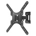 ONKRON Full Motion TV Wall Mount for 26 to 65-inch Flat Panel TVs Digital Panels 35 kg, Black