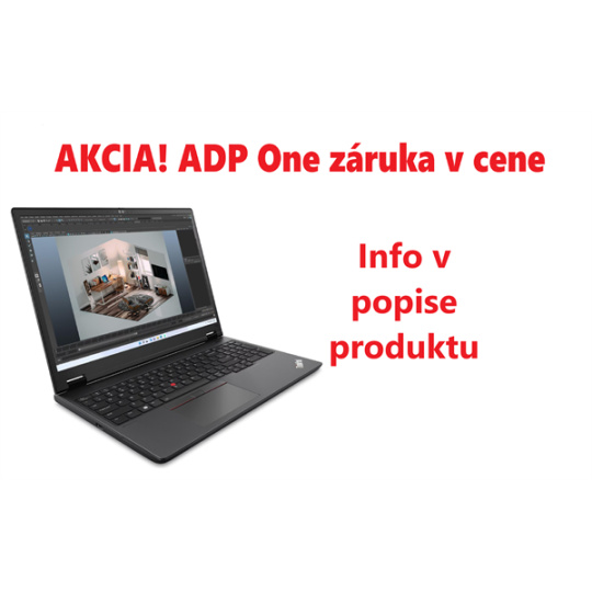 Lenovo TP P16v G1, i7-13700H, 16.0˝ 1920x1200 WUXGA, UMA, 16GB, SSD 512GB, W11Pro, matný, 3y PS