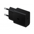 SAMSUNG CESTOVNÁ NABÍJAČKA EP-T1510NB (BEZ KÁBLA) USB-C, ČIERNA