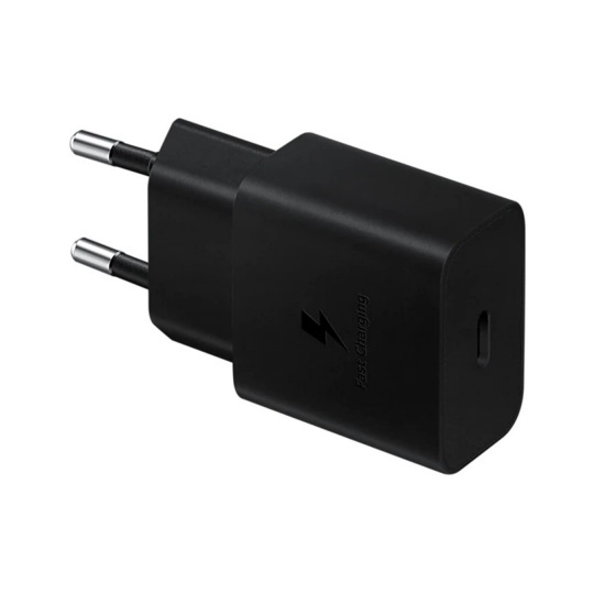 SAMSUNG CESTOVNÁ NABÍJAČKA EP-T1510NB (BEZ KÁBLA) USB-C, ČIERNA