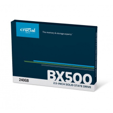 Crucial BX500  480GB 2.5" SATA 6Gb/s, Read/Write: 540/500 MB/s