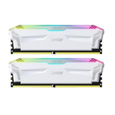 2x8GB Lexar® Ares RGB DDR4 3200 overclocked Memory with heatsink and RGB lighting. Dual pack