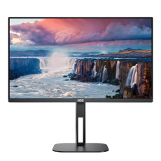 AOC 24V5C/BK 23.8"W IPS LED 1920x1080 20 000 000:1 4ms 300cd DP HDMI USB-C(65W) Pivot repro