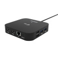 i-tec USB-C Dual HDMI Docking Station, Power Delivery 100W