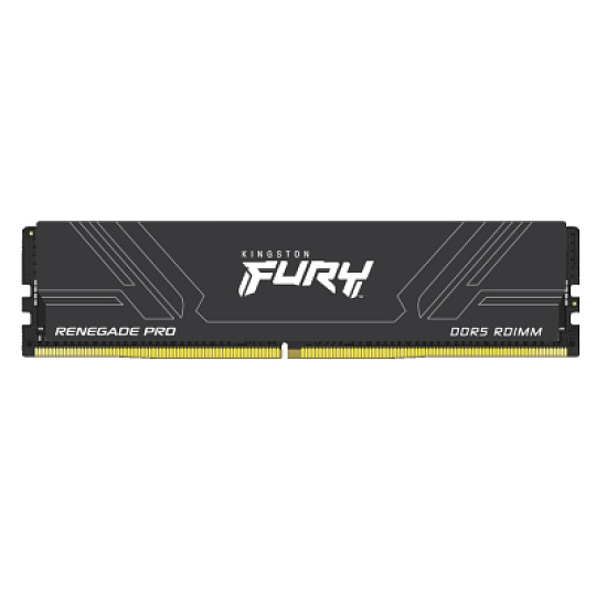128GB 7200MT/s DDR5 ECC Reg CL38 DIMM (Kit of 4) 1Rx8 FURY Renegade Pro Black