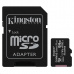 64 GB . microSDXC karta Kingston Canvas Select Plus Class 10 (r/w 100/10MB/s) + adaptér