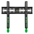 ONKRON Fixed TV Wall Mount for 32 to 65-inch Flat Panel TVs Digital Panels 50 kg, Black