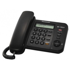 Panasonic KX-TS580FXB jednolinkovy telefon / cierny