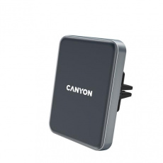 Canyon C-15, univerzálny magnetický držiak do mriežky ventilátora, s bezdrôtovou nabíjačkou Qi pre smartfóny